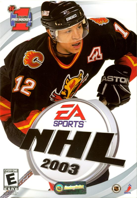 NHL 2003 box art for Xbox